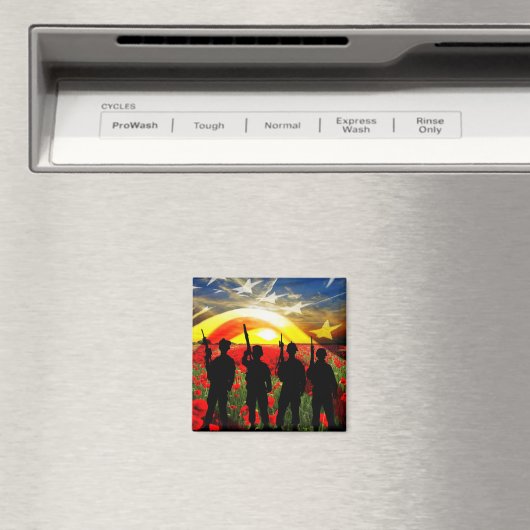 Aimant États-Unis en honneur (In Situ (Lave-vaisselle))