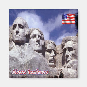 Aimant États-Unis - États-Unis - Dakota - Mont Rushmore