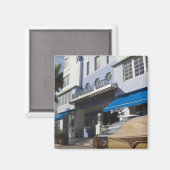 Aimant États-Unis, Floride, Miami Beach : South Beach, Ar (Recto/Verso)