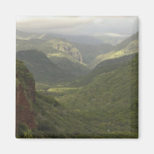 Aimant États-Unis, Hawaï, Kauai, Vue sur le canyon. (RF)