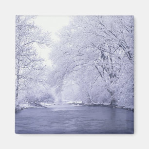 Aimant États-Unis, Kentucky, Louisville. Neige