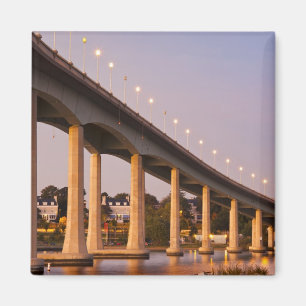 Aimant États-Unis, Maryland, Annapolis. Pont de la rivièr