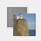Aimant États-Unis, Minnesota.  Phare de Split Rock sur le (Recto/Verso)