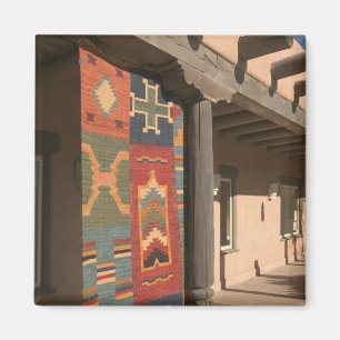 Aimant États-Unis, Nouveau-Mexique, Taos : Navaho Rug Gal