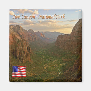 Aimant États-Unis Parc national du canyon de Zion - Panor