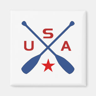 Aimant États-Unis Portes à pédales traversées avec Star L
