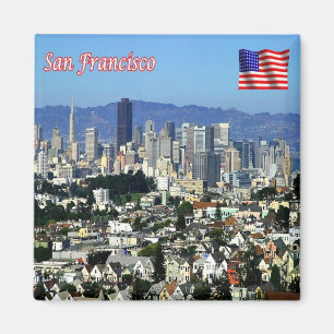 Aimant États-Unis - San Francisco - Alamo Carré Panoram