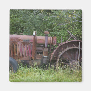 Aimant États-Unis, Vermont, MANCHESTER : Tracteur agricol