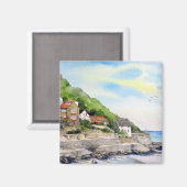 Aimant Été dans la baie de RunBrunswick Angleterre Farida (Recto/Verso)