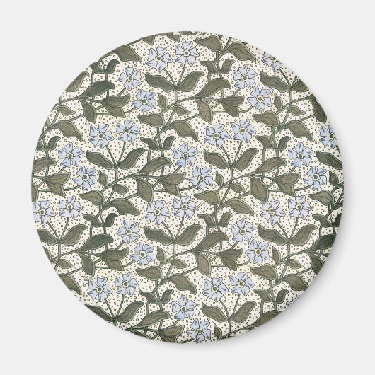 Aimant Été Périwinkel Fleur Plutôt Élégant Floral (Devant)