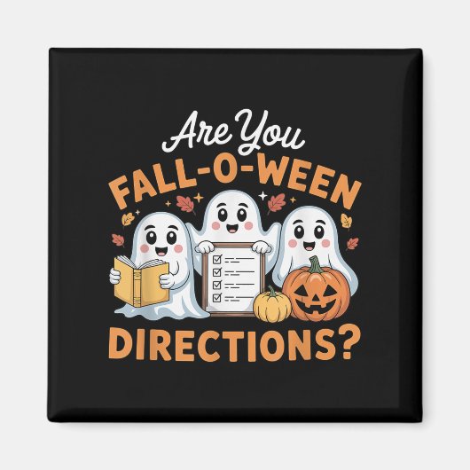 Aimant Êtes-vous tombé O Ween Directions Professeur Fantô (Devant)