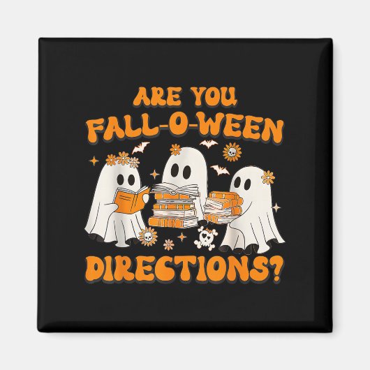 Aimant Êtes-vous tombé O Ween Directions Professeur fantô (Devant)
