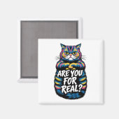 Aimant Êtes-vous vraiment drôle Grumpy Cat (Recto/Verso)