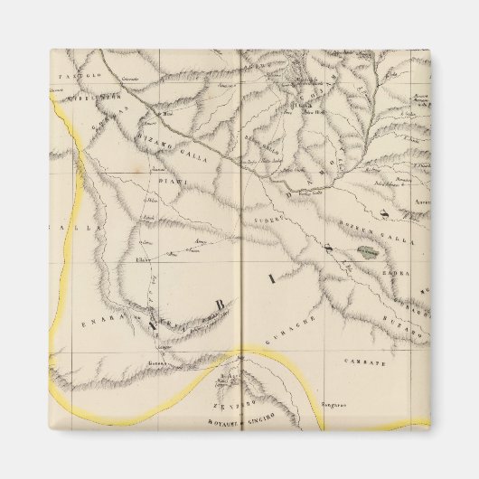 Aimant Éthiopie, Afrique 32 (Devant)