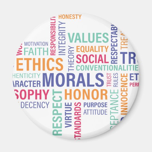 Aimant "Éthique des affaires" (Devant)