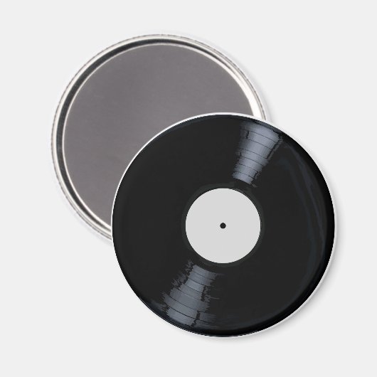 Aimant Étiquette blanc vierge (Recto/Verso)