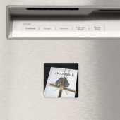 Aimant étiquette de chien sur la Sainte Bible (In Situ (Lave-vaisselle))