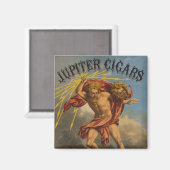 Aimant Étiquette du tabac, 1868. (Recto/Verso)