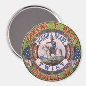 Aimant Étiquette du tabac rugueux et prêt à tourner (Recto/Verso)