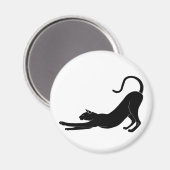 Aimant Étirement de chats (Recto/Verso)