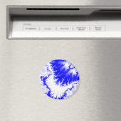 Aimant Étoile à Plumes Bleues (In Situ (Lave-vaisselle))