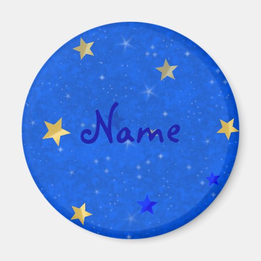 Aimant étoile brillante céleste (Devant)