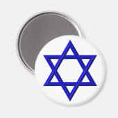 Aimant Étoile de David (Recto/Verso)