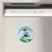 Aimant Étoile de football (In Situ (Lave-vaisselle))