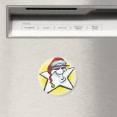 Aimant Étoile de Noël (In Situ (Lave-vaisselle))