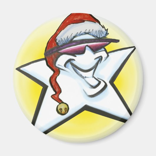 Aimant Étoile de Noël (Devant)