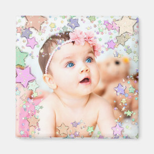 Aimant étoilé de photo de bébé