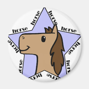 Aimant Étoile du cheval