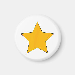 Aimant Étoile jaune
