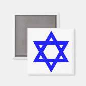 Aimant ✡︎ Étoile juive de David (Recto/Verso)