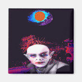 Aimant Étoile sombre (Devant)