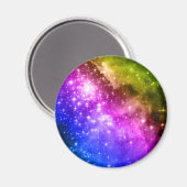 Aimant Etoiles arc-en-ciel (Recto/Verso)