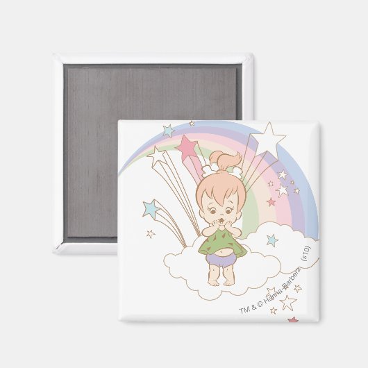 Aimant Etoiles arc-en-ciel PEBBLES™ (Recto/Verso)