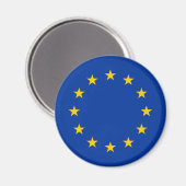 Aimant Étoiles de l'Union européenne (Recto/Verso)