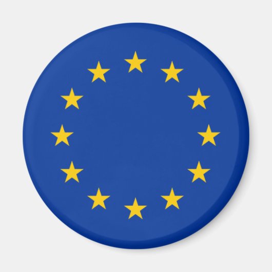 Aimant Étoiles de l'Union européenne (Devant)