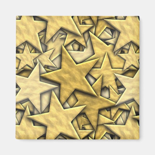 Aimant Étoiles d'or (Devant)