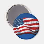 Aimant étoiles et rayures (Recto/Verso)