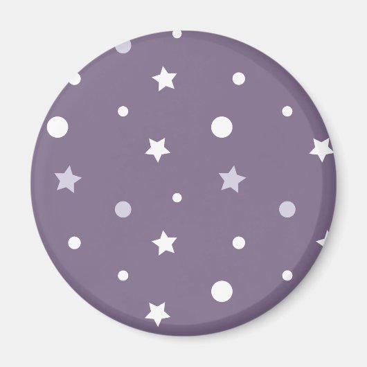 Aimant Étoiles violettes (Devant)