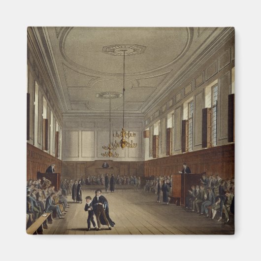 Aimant Eton School Room, de "History of Eton College", (Devant)