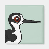 Aimant Étouffe à cou noir (Devant)