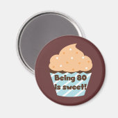 Aimant Être 80 est T-shirts et cadeaux doux (Recto/Verso)