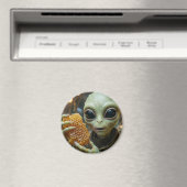 Aimant Être Alien Extraterrestre avec un Nid d'Abeille (In Situ (Lave-vaisselle))