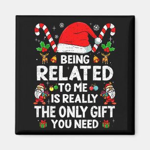 Aimant Être apparenté à moi drôle de Noël en famille Xmas