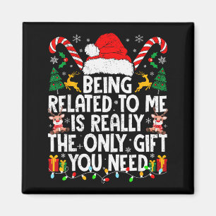 Aimant Être apparenté à moi drôle de Noël en famille Xmas