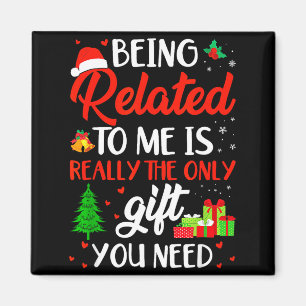 Aimant Être apparenté à moi drôle de Noël en famille Xmas
