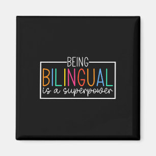 Aimant Être Bilingue Est Un Superpouvoir Amusement De La